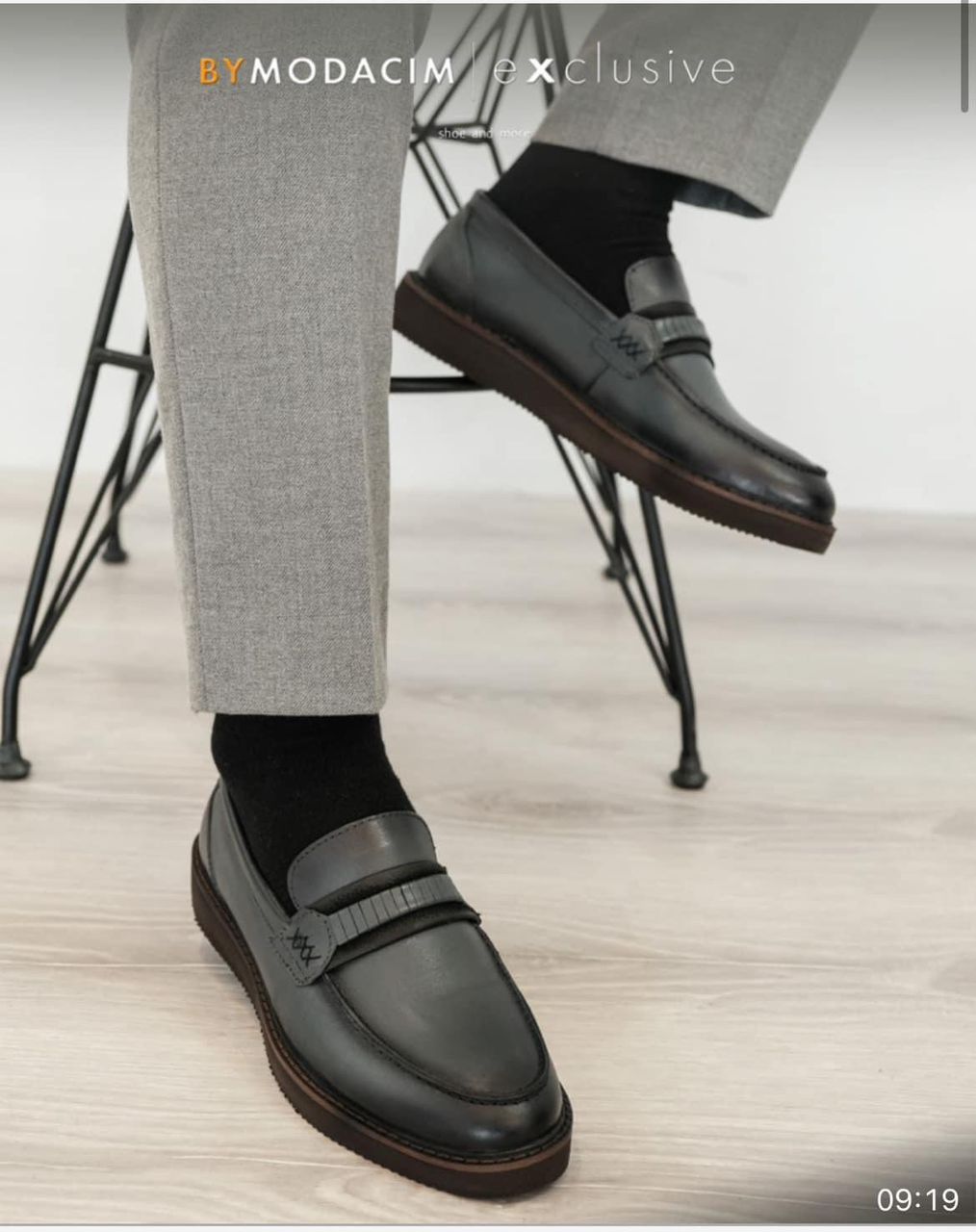 Mocassins en cuir marron – Élégance décontractée pour hommes